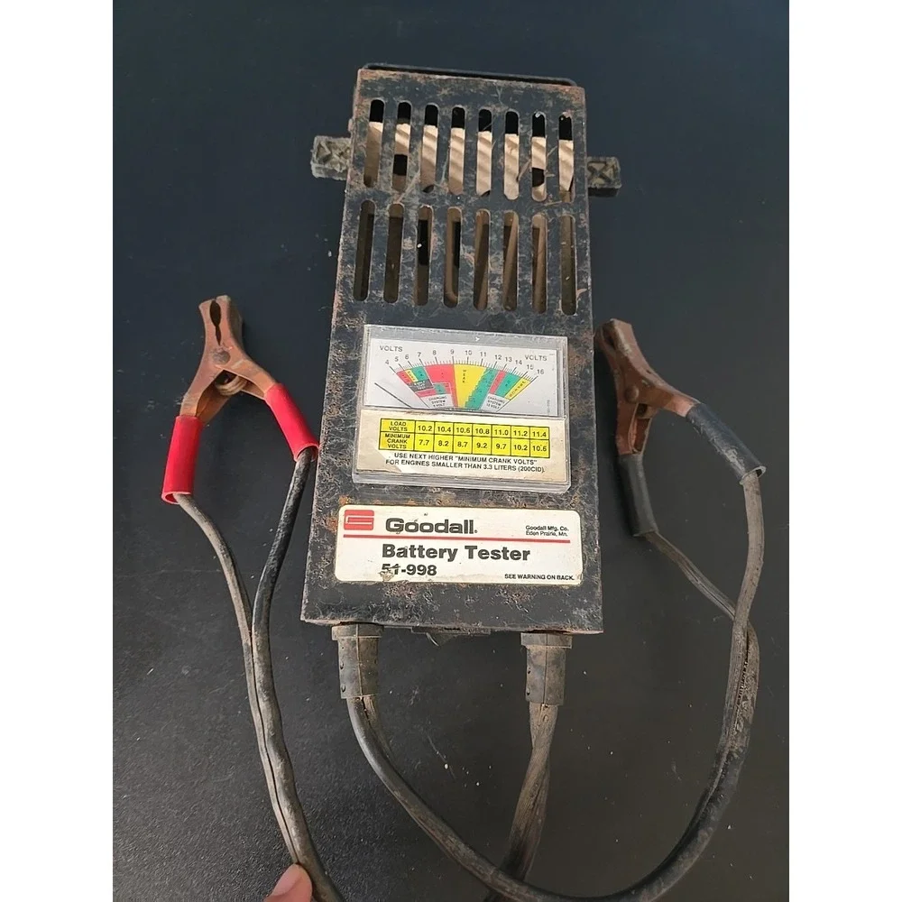Goodall  51-998 Battery Load Tester & Charging System Tester‎ NOS Vintage